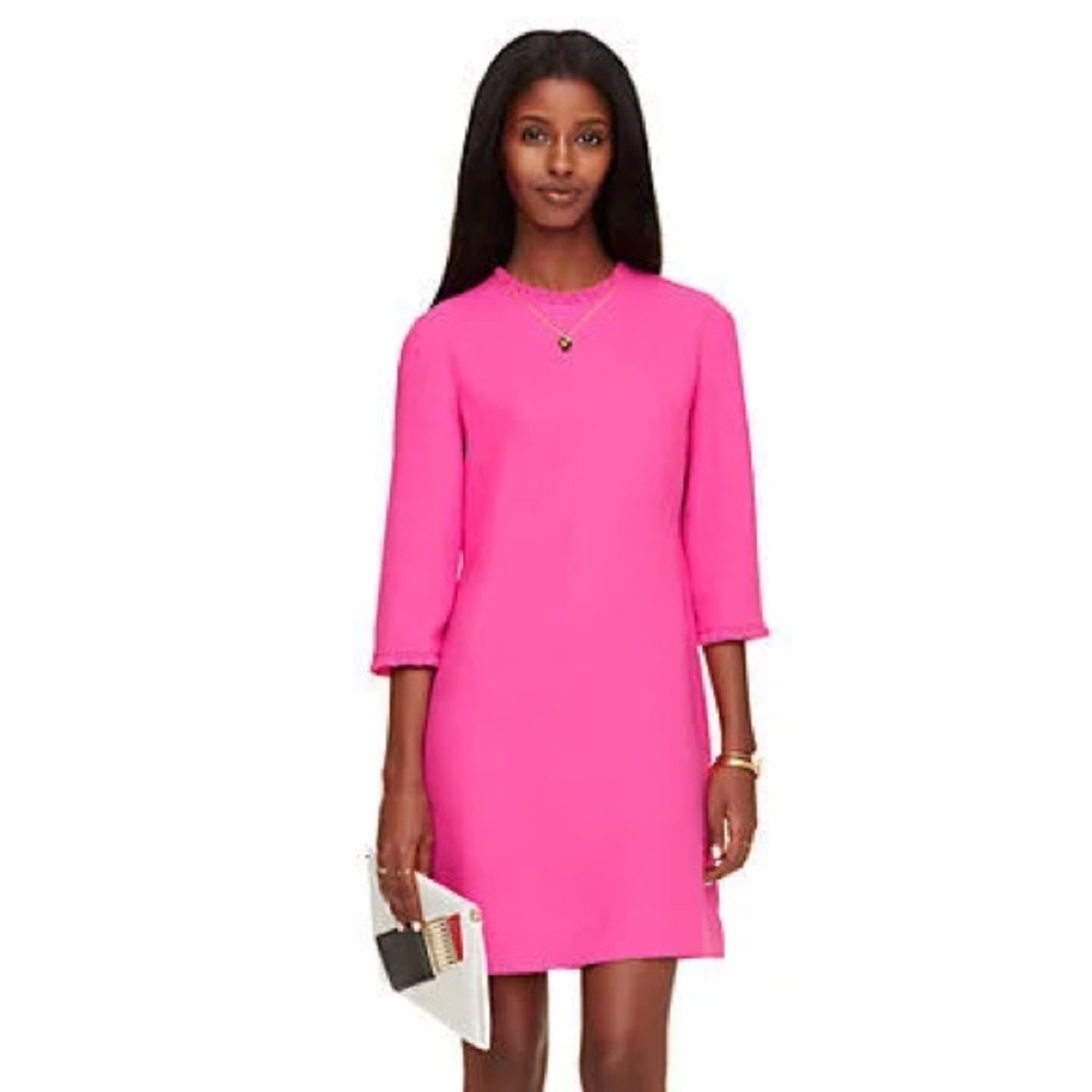 KATE SPADE Ruffle Mini Dress - Picture 1 of 6